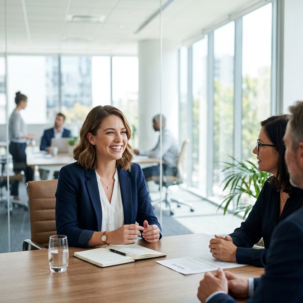 Candidate in Job Interview